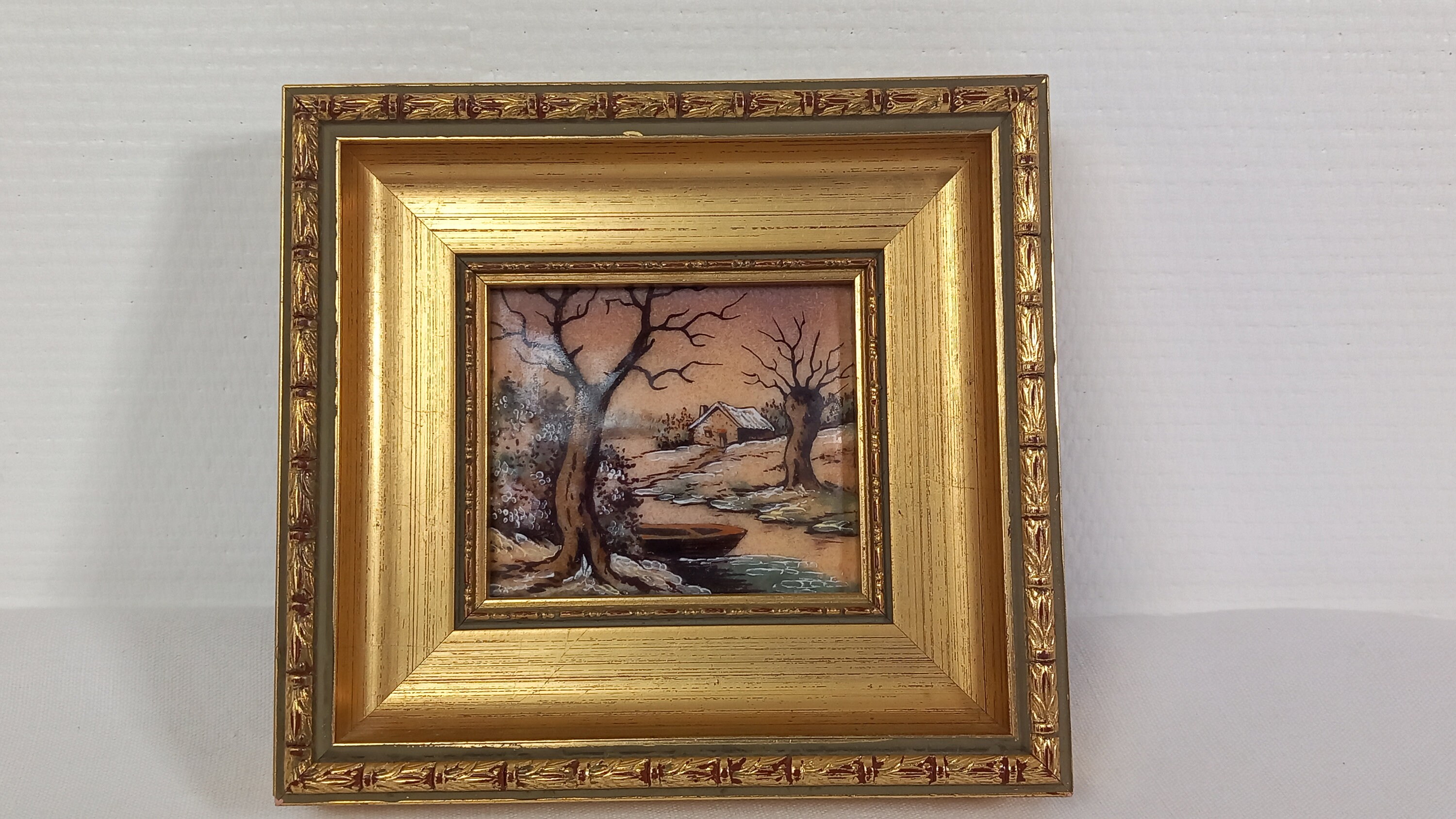 リモージュ 手描き 1991 FRANCE Limoges French