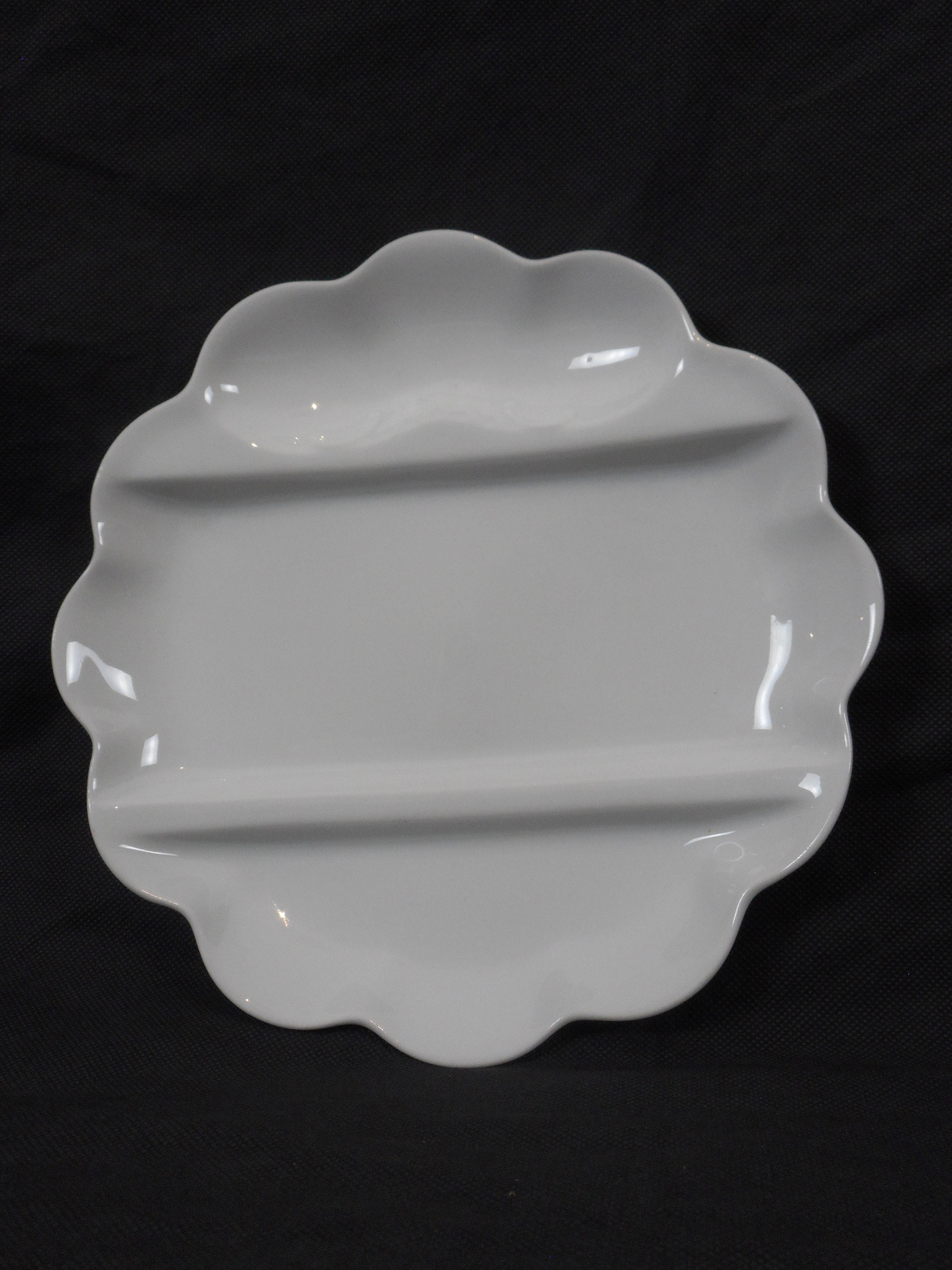 Superbe Français Vintage Limoges Porcelaine Asperges Assiette de Service/Vaisselle