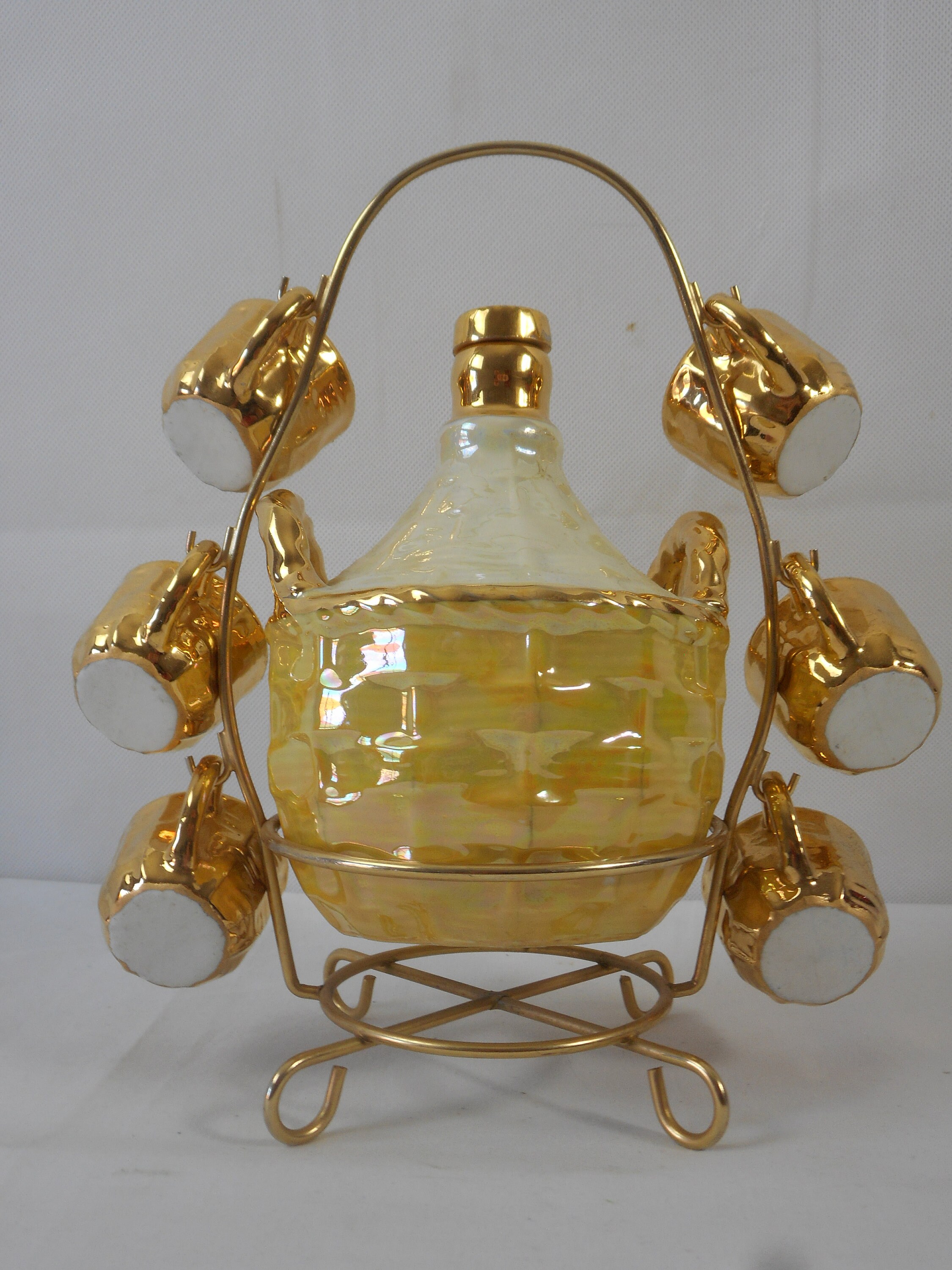 Vintage Français Porcelaine 8 Pièces Diquoyer Set