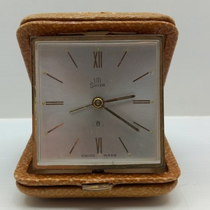 vintage travel alarm clock spares or repair