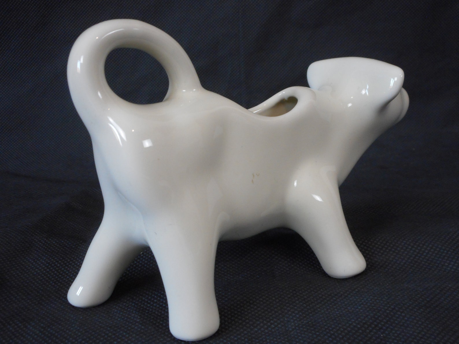 Collectable vintage porcelain Cow shaped Milk jug / Creamer Etsy