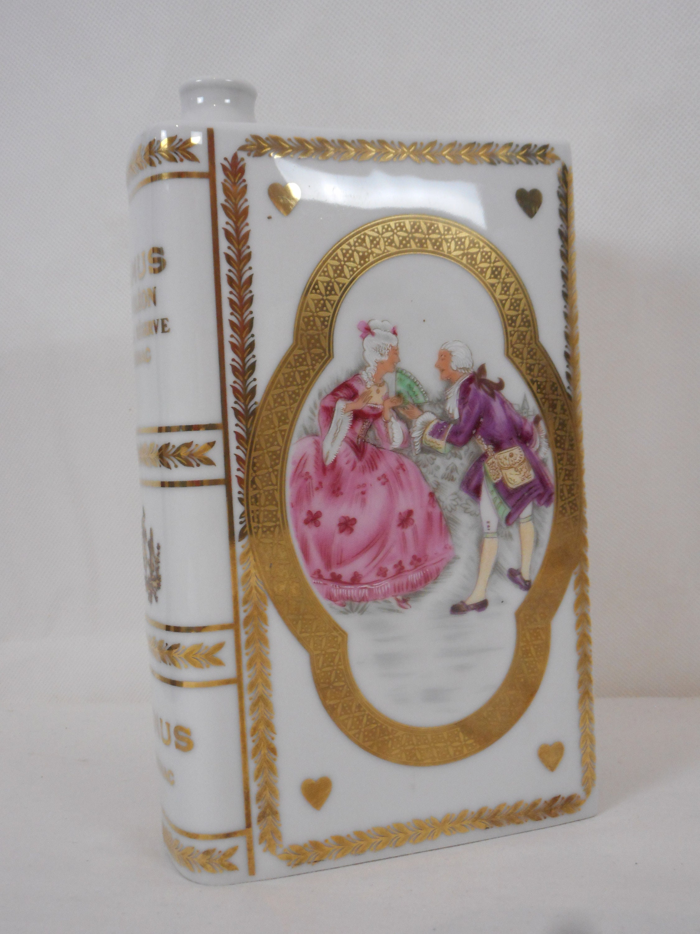 Rare Millésime Français Porcelaine de Limoges Camus Napoleon Cognac Carafe