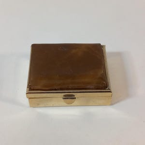 Collectable vintage French shaped pill box / trinket box / ornament