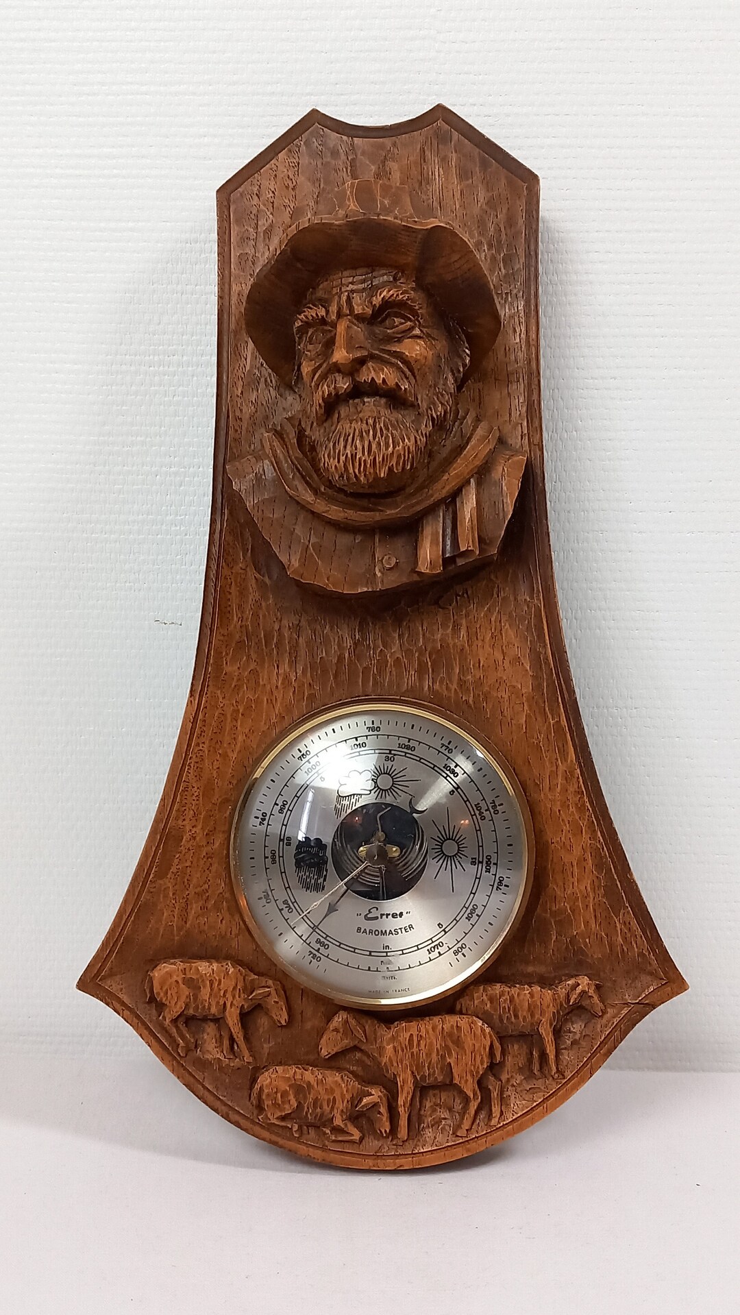 Vintage French Wall Mountable Decorative Barometer / French Decor - Etsy