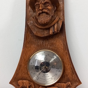 vintage French wall mountable Decorative Barometer / French decor