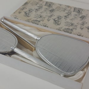 P## collectable vintage French 3 Piece Vanity mirror set