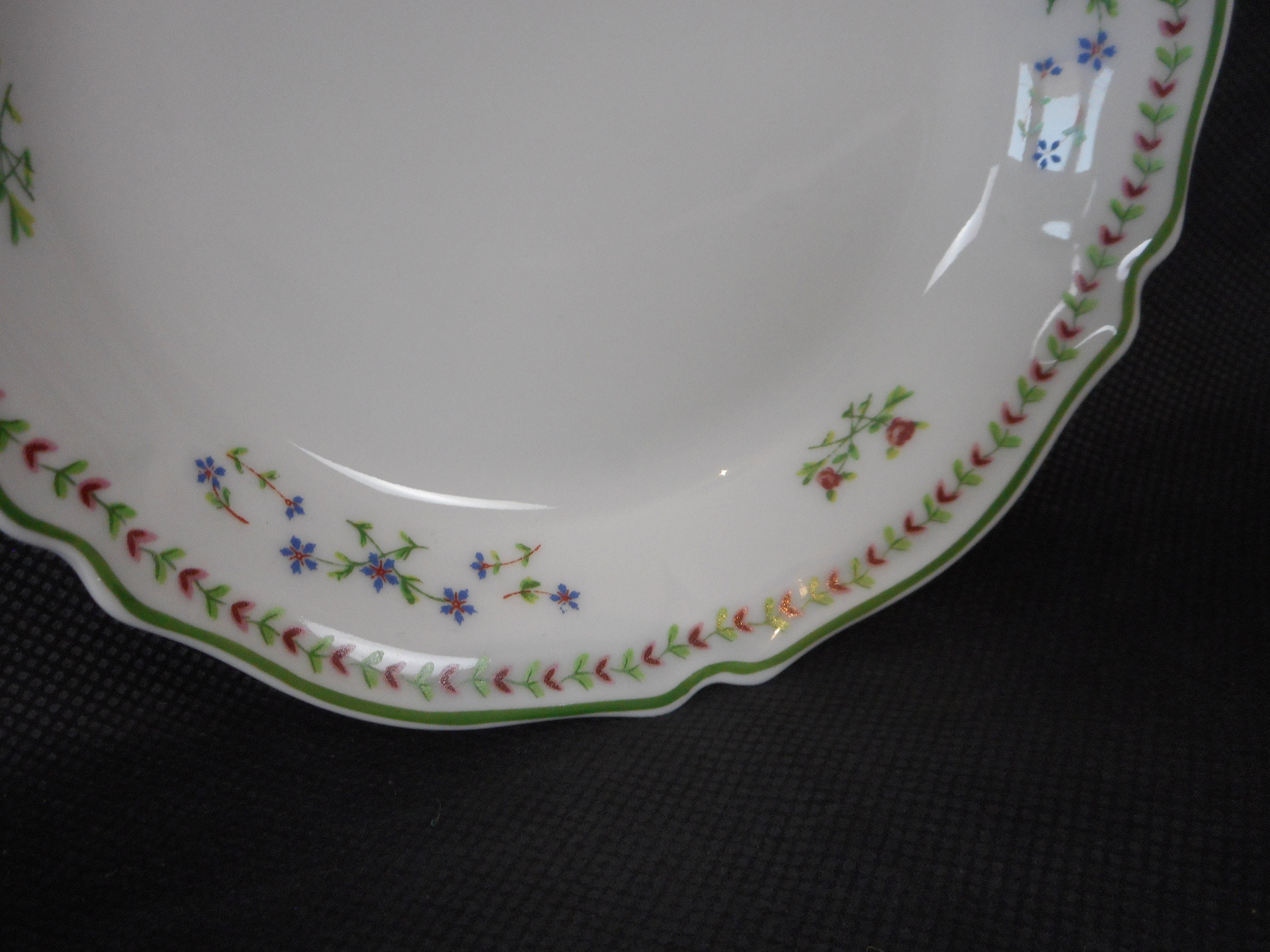 vintage French Limoges porcelain decorative trinket  dish  soap dish  change dish  ornament
