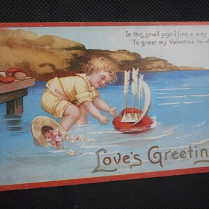 postal vintage coleccionable