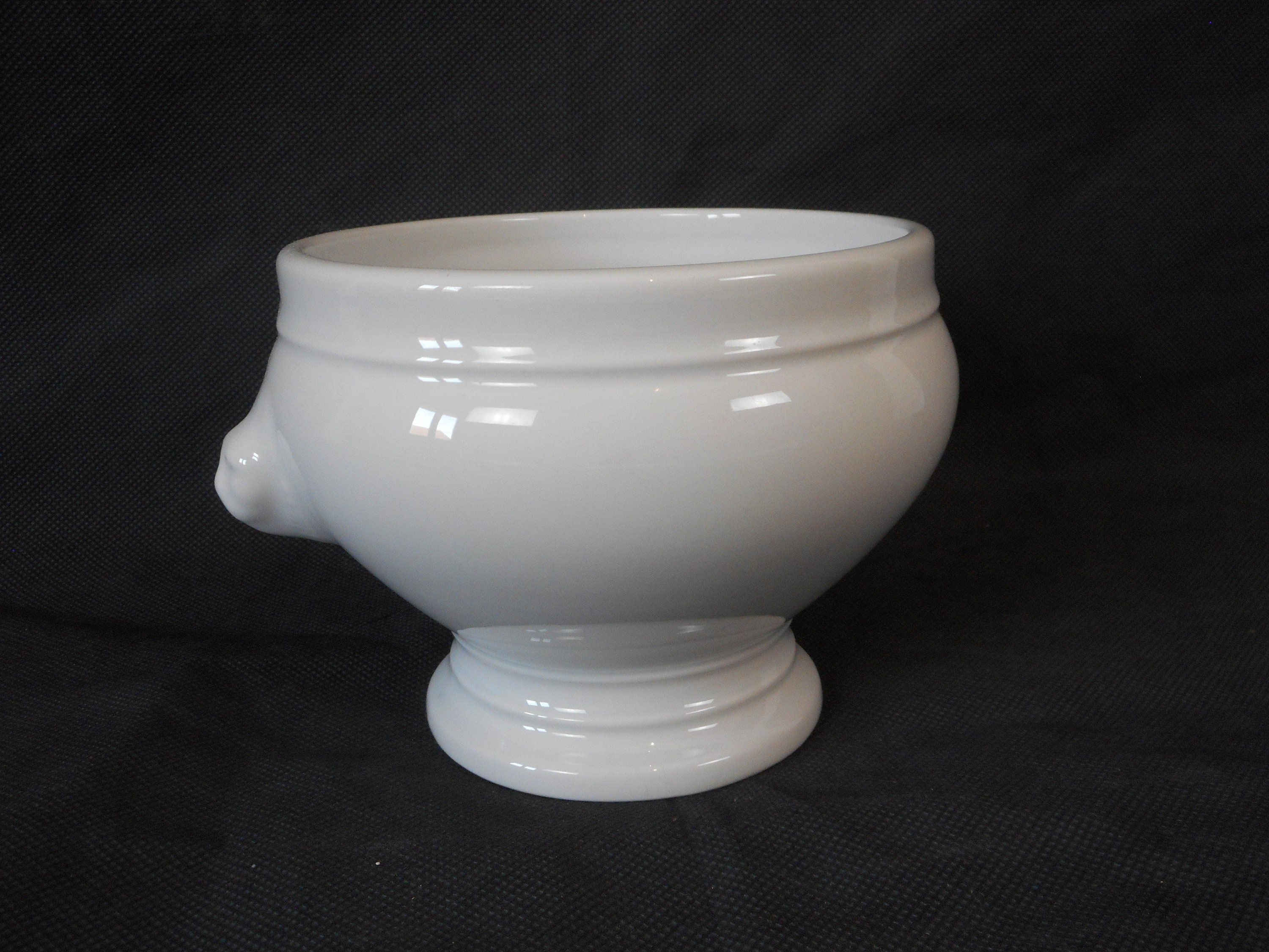 Millésime Français Apilco White Ironstone/Soupe en Céramique Salade Bol à Fruits