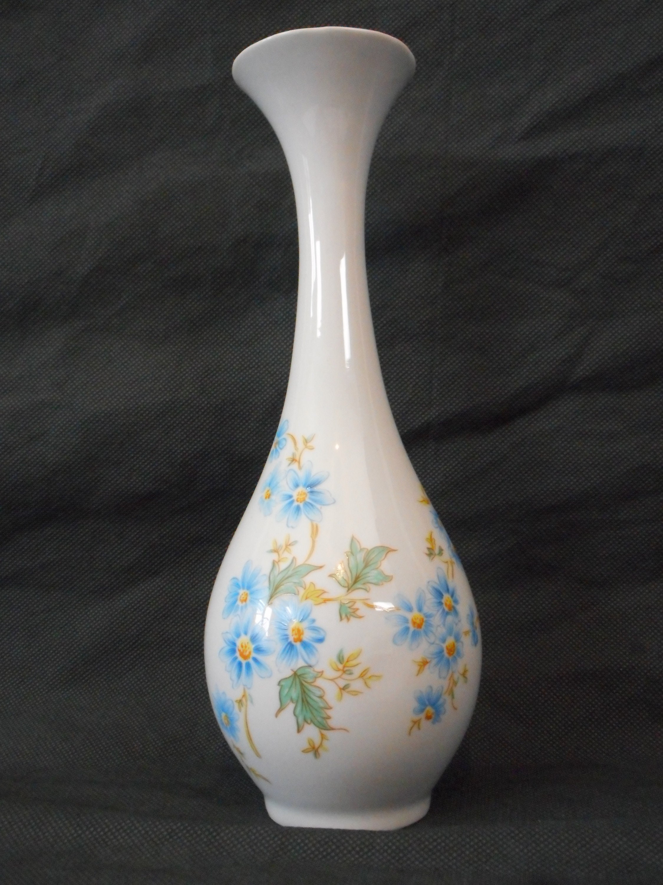 Vase Décoratif en Porcelaine Vintage Français Limoges de Collection/Décor Français
