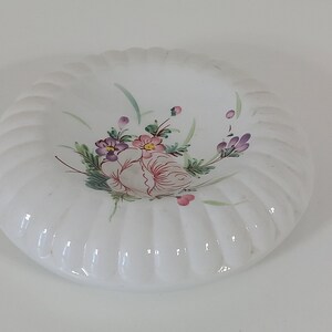 P## vintage Italian hand painted ceramic trinket dish / ashtray