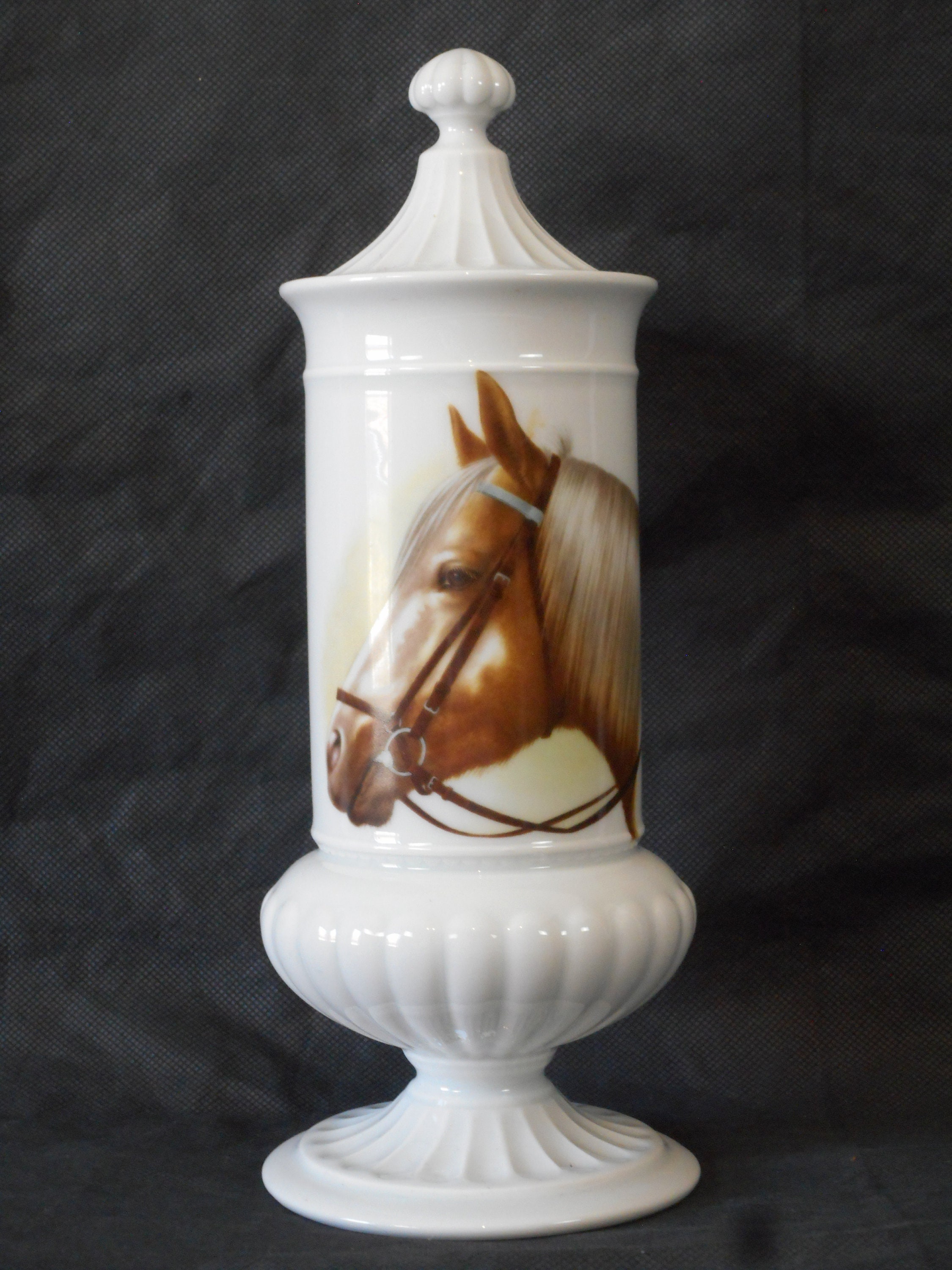 Superbe Pot/Ornement en Porcelaine Vintage Français Limoges Haviland