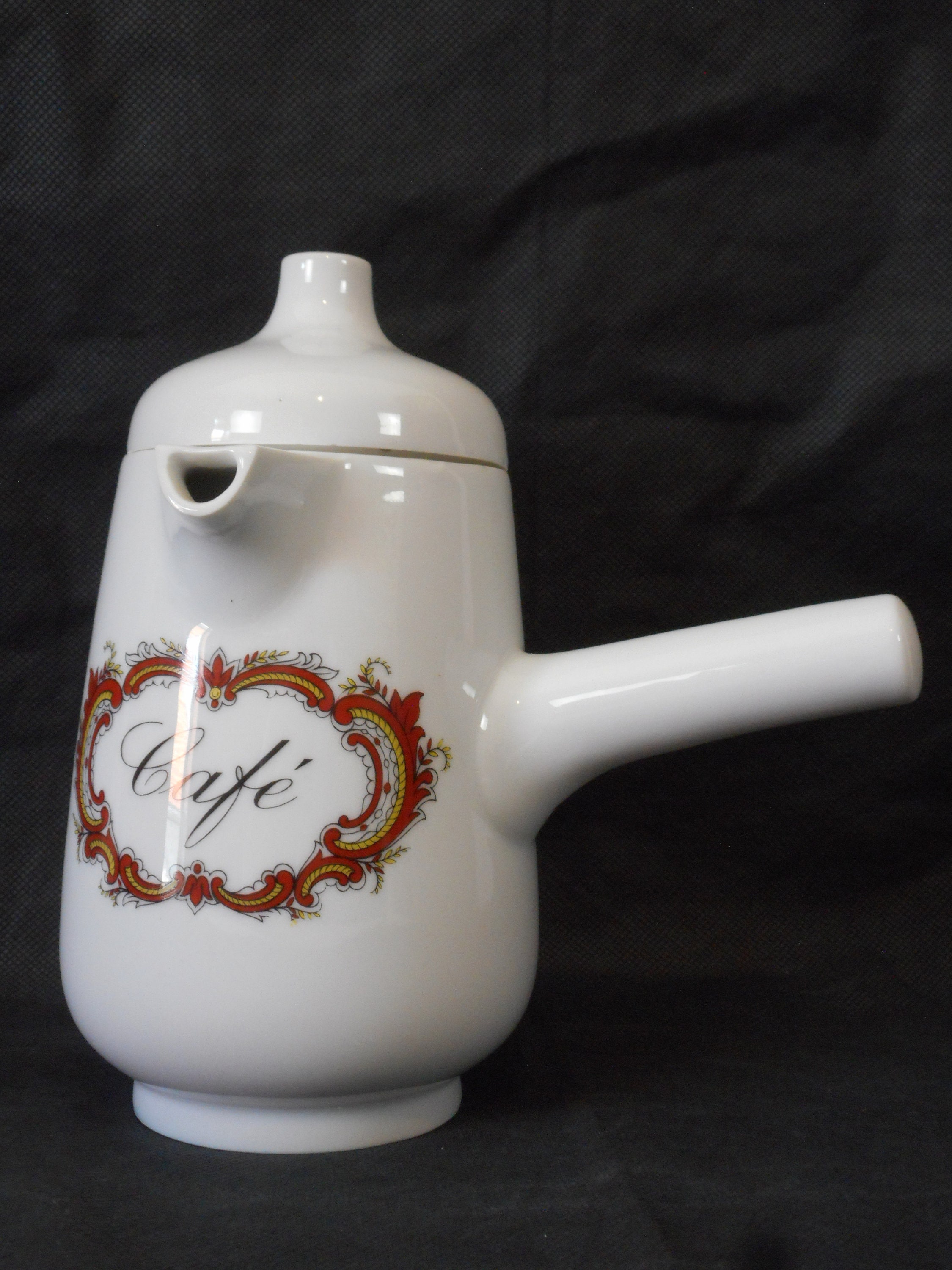 Collectionnable Superbe Vintage Français Limoges Porcelaine Café/Cafetière