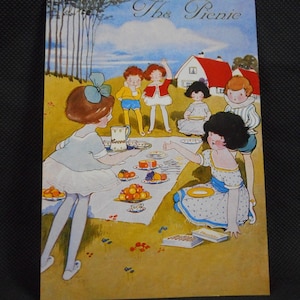 sammelbare Vintage Postkarte