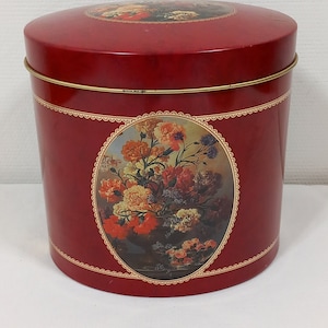 Boîte à biscuits en métal / boîte de rangement / ustensiles de cuisine