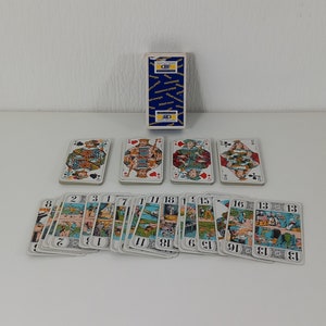 complete set vintage Franse tarotkaarten en speelkaarten / Tarot Reading