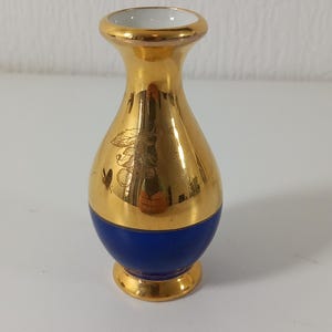 vintage French Limoges porcelain miniature vase / ornament