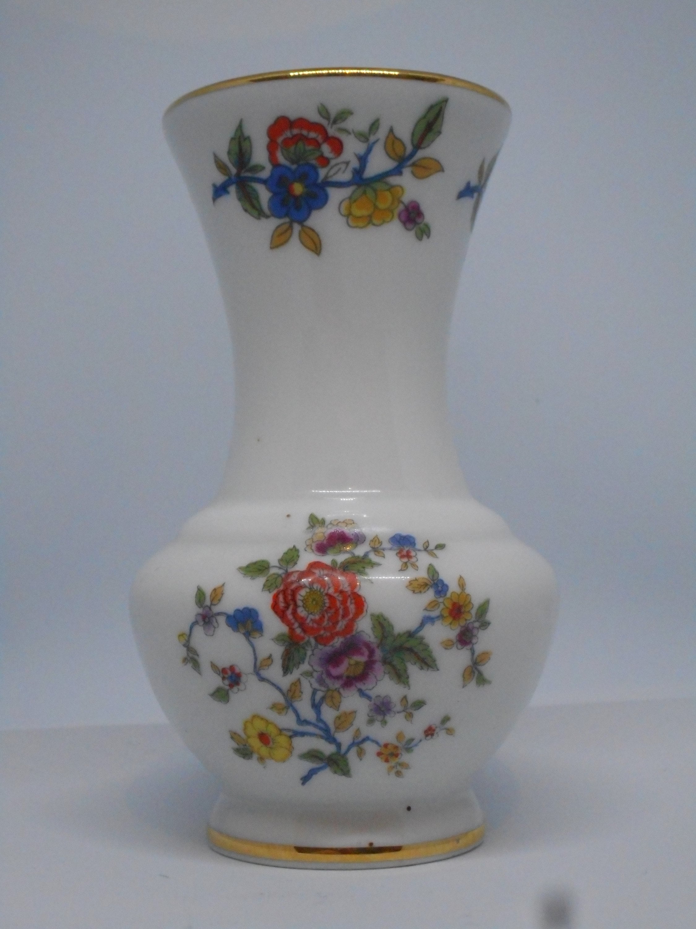 Vintage de Collection Français Petit Vase Décoratif/Ornement en Porcelaine Limoges
