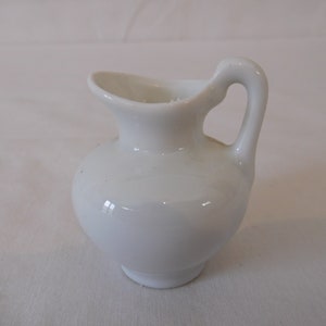 vintage French Limoges porcelain miniature vase / Jug / Dolls house ornaments
