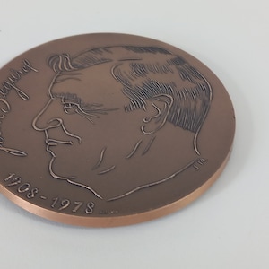 stunning vintage French bronze / Metal / Monnaie De Paris Medal
