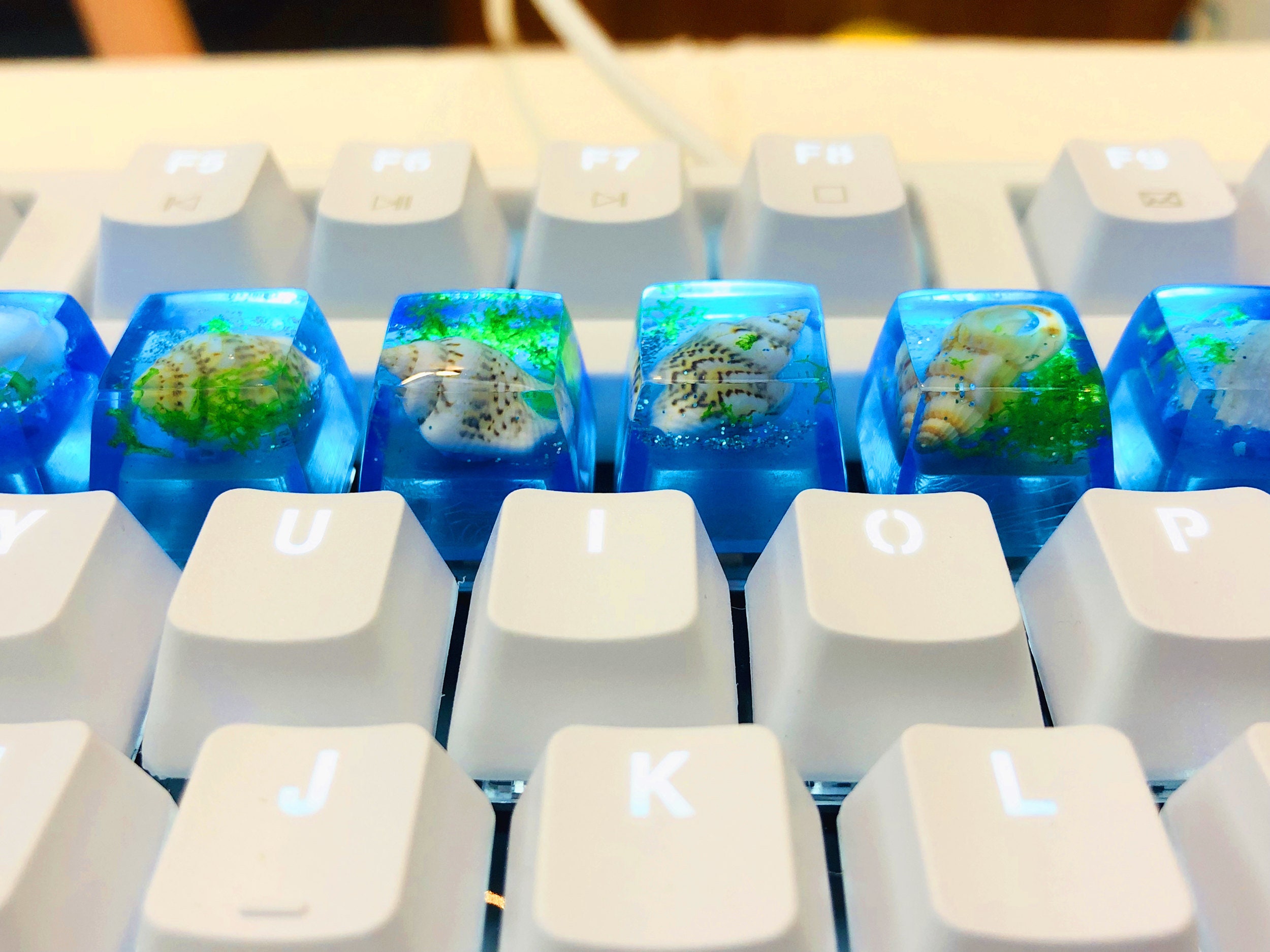 cute keycap set clear keycap cherry Mx keycap artisan keycaps fruit