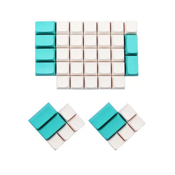 Ergodox Blank Keycaps Set XDA Profile Customized Thick PBT Keycap For Ergo Dox Keyboards