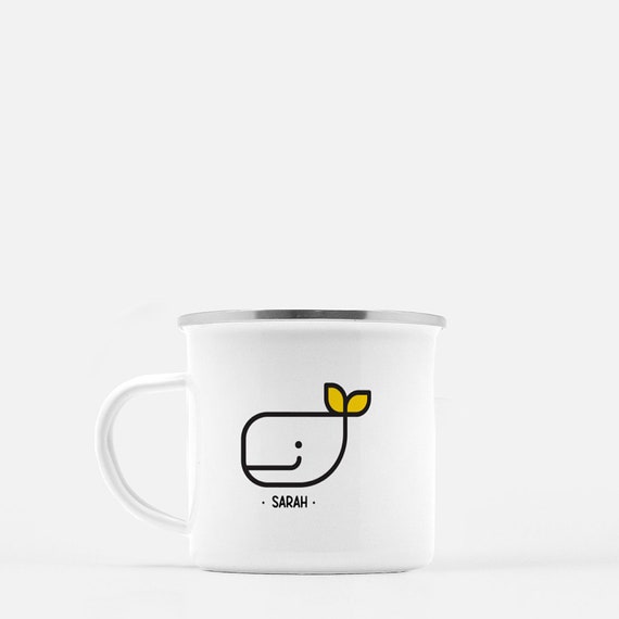 kids enamel mug