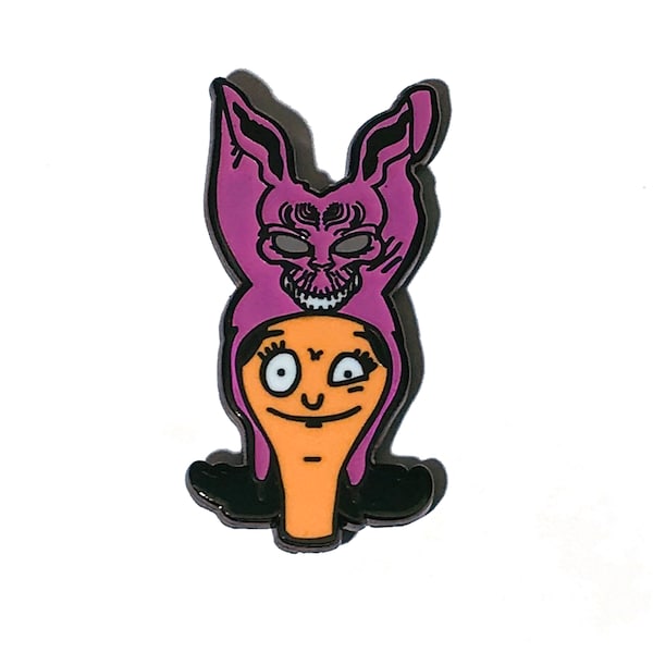 Louise-Darko, Bunny Ears, Frank, Glow in the Dark, Hat Pin, Small