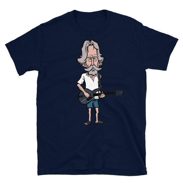 Bob American Rock Band Member Caricature Short-Sleeve Unisex T-Shirt