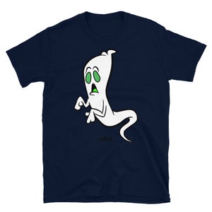 Ghost Halloween Short-Sleeve Unisex T-Shirt - Rave - EDM - Story of a Ghost