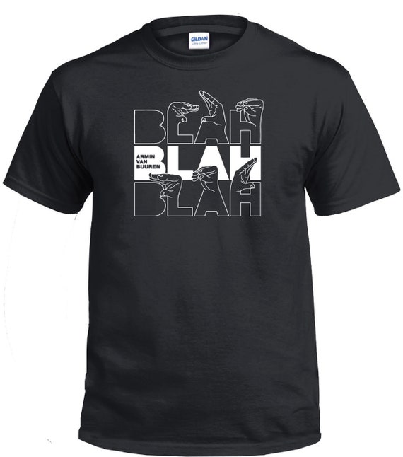 armin blah blah blah t shirt