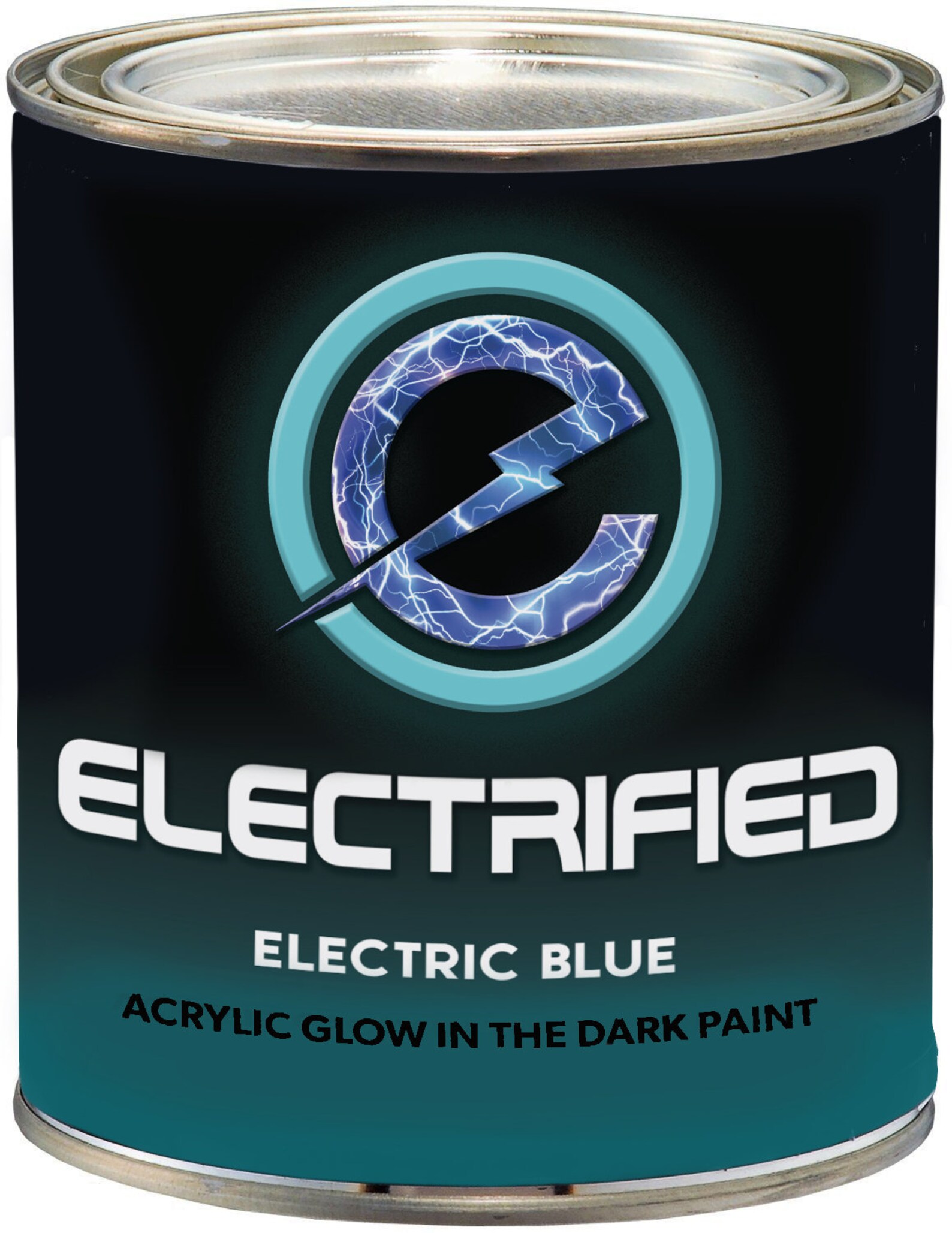 32OZ ELECTRIFIED ELECTRIC BLUE Glow in the Dark Acrylic Paint - Etsy