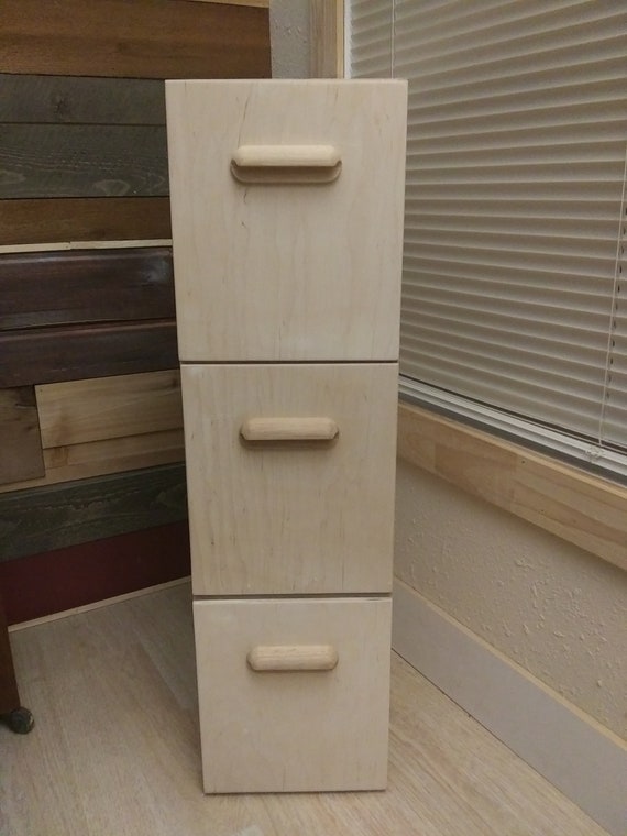 3 Drawer Comic Book Storage By MandPWoods.com | Etsy