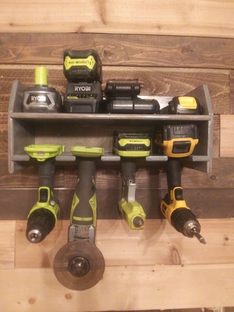 Woodworking Projects Drill Charging Station