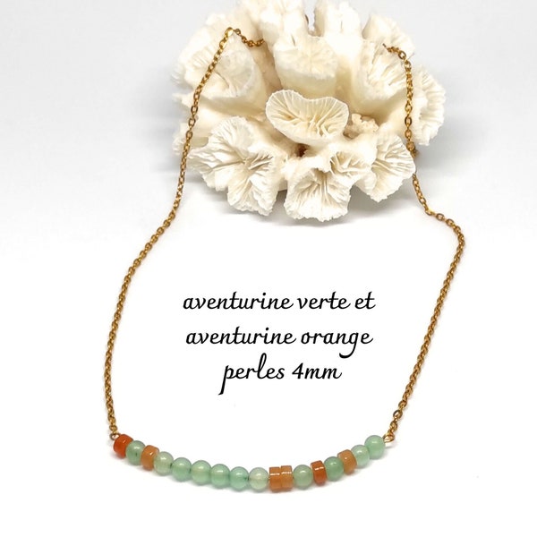 collier code morse personnalisé en pierres naturelles 4mm collier message caché - idée cadeau femme enfant homme
