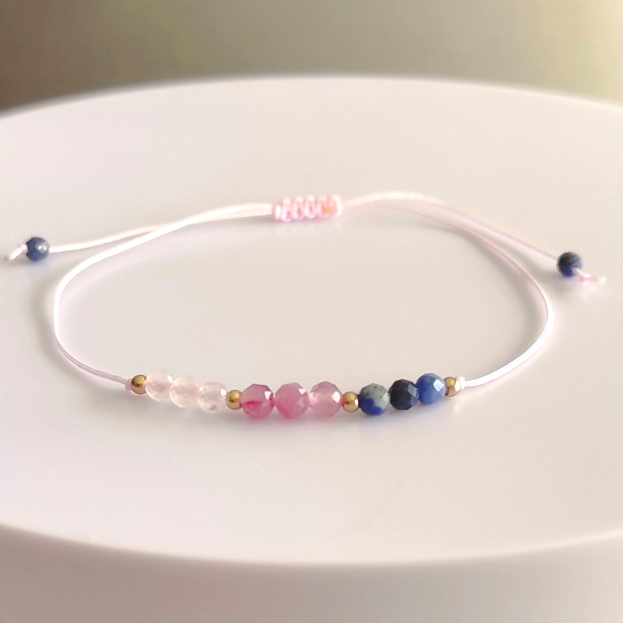 Fino a 84% su 1 o 3 bracciali Onyx con cristalli Swarovki
