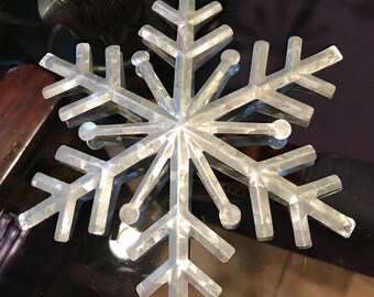 Metal Snowflake Etsy