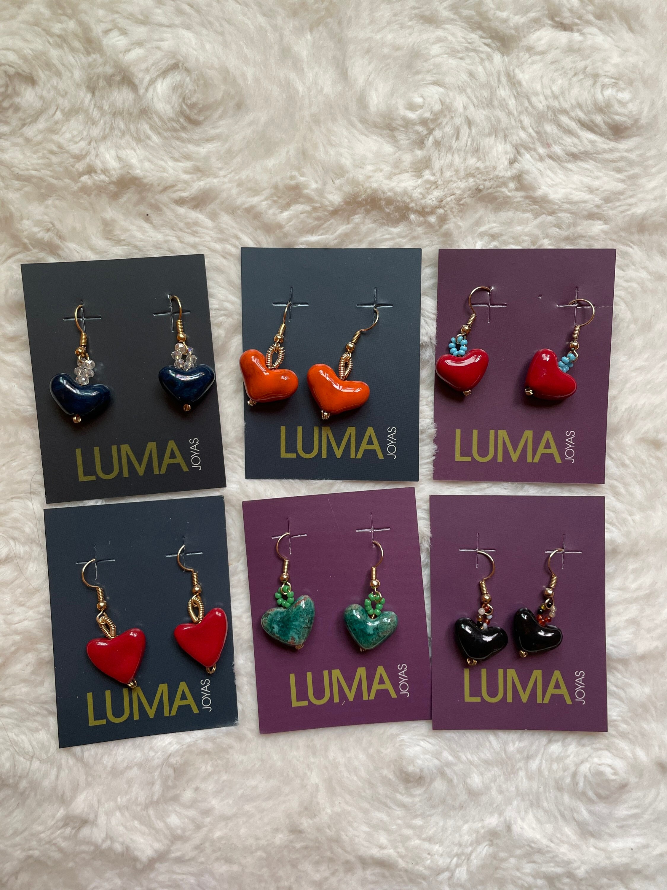 Mexican earrings, aretes mexicanos, aretes con corazón, Artesania mexicana, boho earrings, gift for her