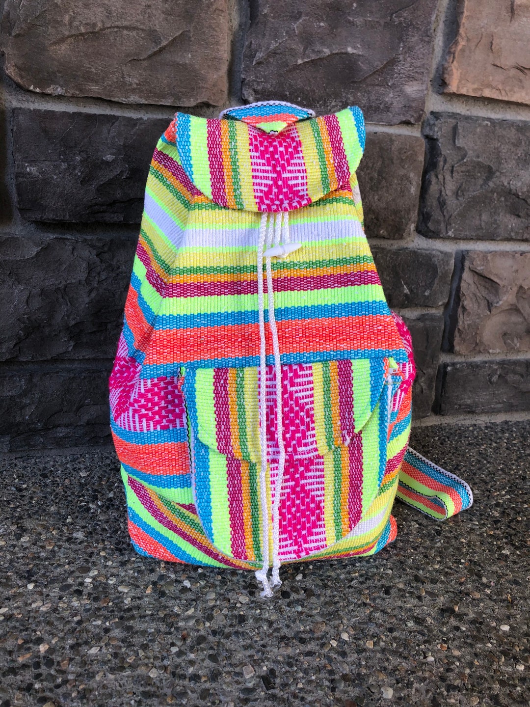 Mexican Backpackmochila Mexicanamexican Bagboho - Etsy