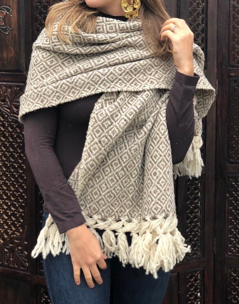 Mexican Rebozo Mexican Traditional Wool Rebozo Rebozo Etsy