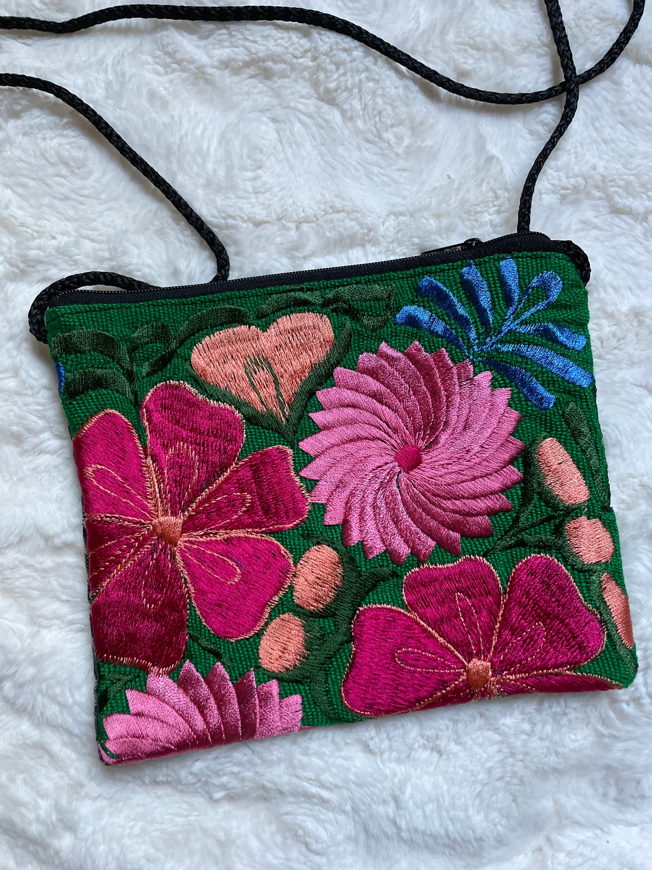 floral crossbody bolsa