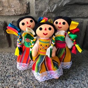 Mexican doll, Mexican rag doll, Maria Mazahua doll, Muñeca mexicana, Muñeca de trapo, Handmade doll, lele doll mazahua, Artesania mexicana
