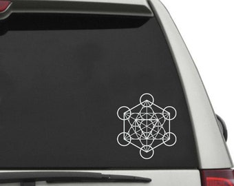 Metatron's Cube Vinyl Car Decal