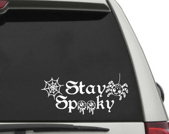 Stay Spooky Spider Sticker