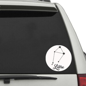 Libra Constellation Zodiac Sticker Decal