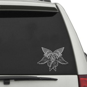 Biblical Angel Vinyl Car Decal