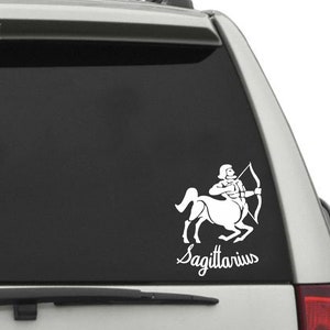 Sagittarius Zodiac Sign Sticker Decal