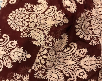3 chiffon embroidered dupattas in black and white.