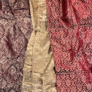 Maroon jamawar pants in small size. Pakistani.Indian dress.