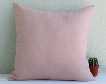 Dusty rose cushion | Etsy Dark Dusty Rose Pillow Cover Mauve